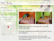 Tablet Screenshot of mali-relax.at